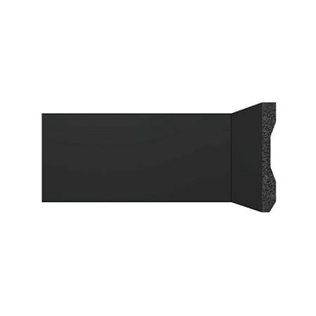 Rodapé Santa Luzia Lev101 10cm Preto