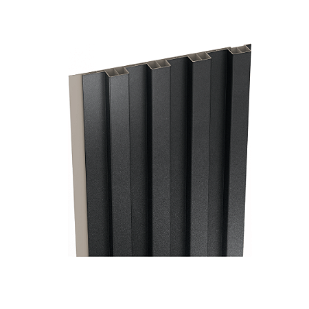 Painel Externo Arquitech Crossout Shield cor Metallic Black
