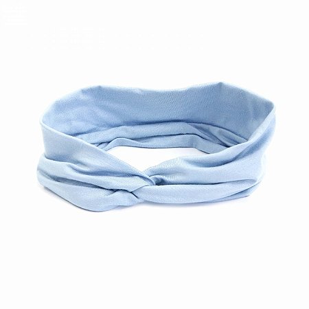 Headband Turbante Azul