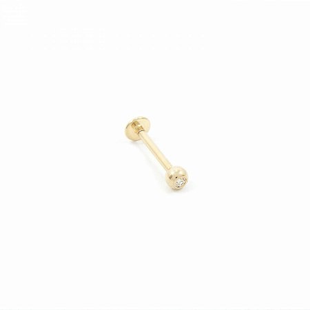 Piercing Prata 925 Banhado a Ouro Tragus Três Bolinhas - 8mm - TREND ART -  Acessórios para você brilhar ainda mais.