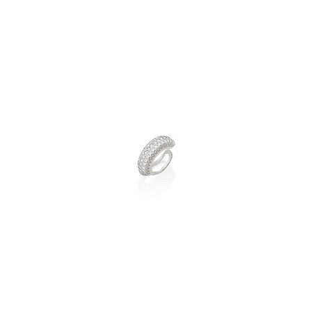 Brinco Piercing De Pressão Ear Cuff Zircônias Rommanel