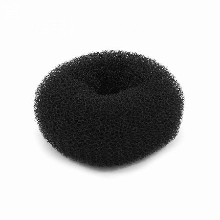 Prendedor Donut Preto para Coque