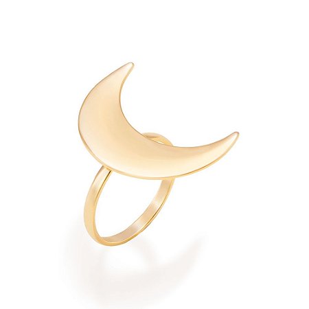 Maxi anel em formato de lua Rommanel