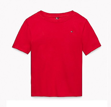 camiseta básica tommy Hilfiger original vermelha - Koltrim Kids - Loja de  Roupas importadas para bebê e kids