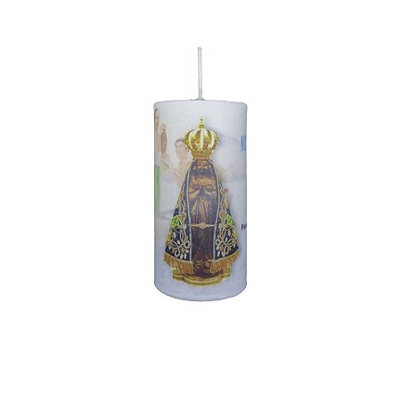 Vela Personalizada de Nossa Senhora Aparecida - Luz de Cristo - Luz de  Cristo - Velas para Evangelizar