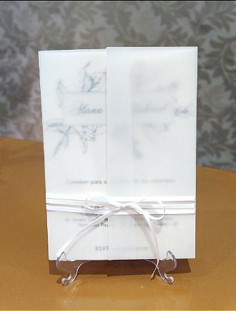 Convite com Transparência