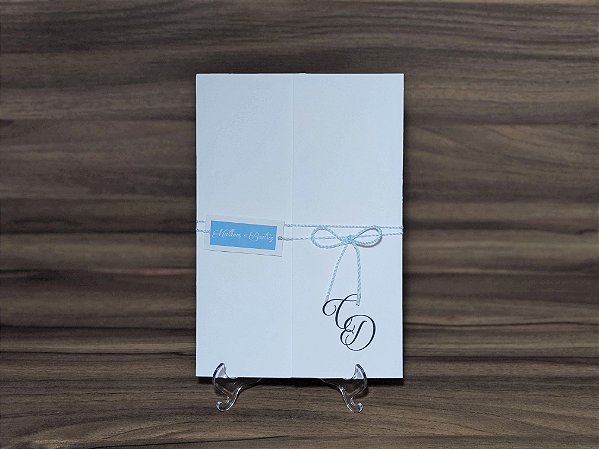 Convite Catarina e Dario