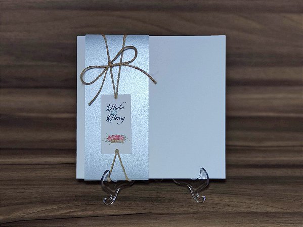 Convite Nadia e Henry