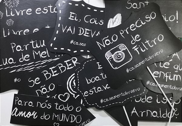 Plaquinhas Divertidas