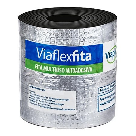 Viaflex Fita Autoadesiva Sleeve 15Cmx10M - Viapol