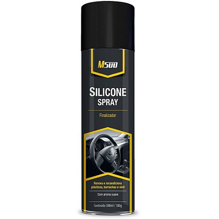 Silicone Spray Automotivo 300ml Perfumado - M500