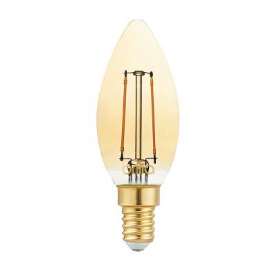 LAMPADA LED VELA FILAMENTO VINTAGE 2,5W 220V E14