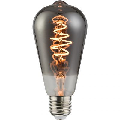 LAMPADA LED ST64 5W FILAMENTO BLACK E27