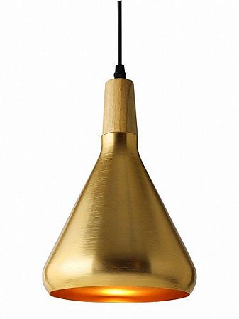 PENDENTE TASCHIBRA TD 3021 DOURADO 1XE27