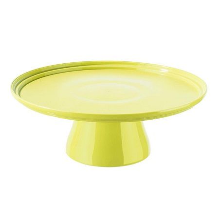 BOLEIRA CAKE 25CM AMARELA