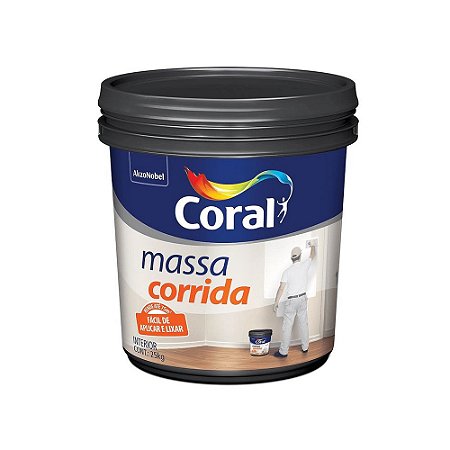 MASSA CORRIDA CORAL BALDE PALSTICO 25KG
