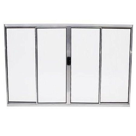 JANELA CORRER QLT MC AL NAT 4FLS VD LISO 1,50X1,00