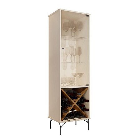 CRISTALEIRA JB 4048 LUXO PEROLA/CARAMELO