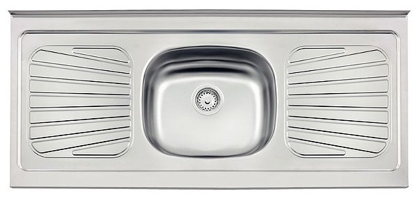 PIA ACO INOX 120X52 1CC STANDARD