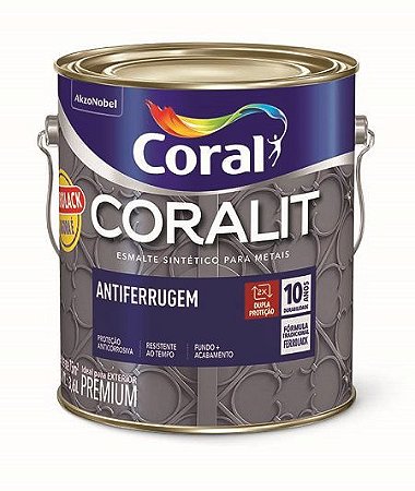 ESM.SINT.FERROLACK PRETO 3,6LT