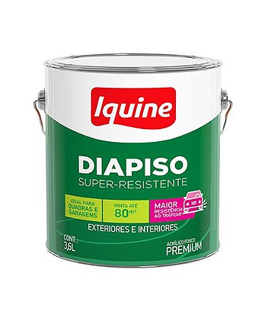 IQUINE DIAPISO SR CINZA MEDIO 3,6L