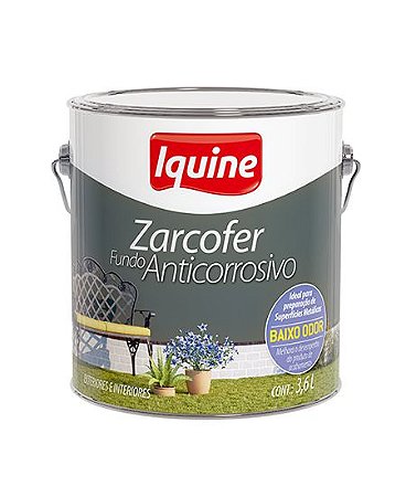 IQUINE ZARCOFER ANTICORROSIVO LARANJA 3,6L