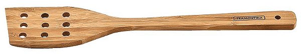 ESPATULA DE BAMBOO COM NOVE FUROS