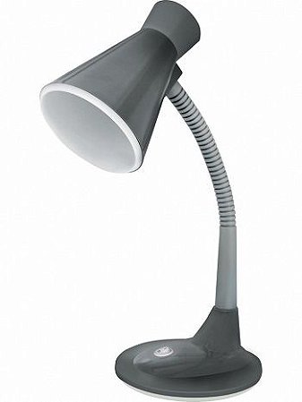 LUMINARIA MESA TLM 03 E27 CINZA TASCHIBRA