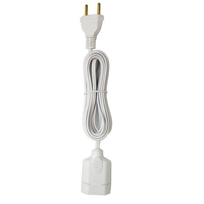 PROLONGADOR PARALELO 10A 250V 3M BRANCO