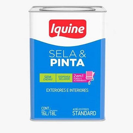 IQUINE SELA E PINTA BRANCO GELO 18L
