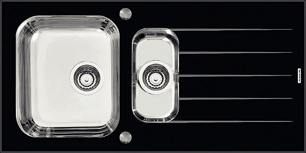 CUBA SOB.ACO INOX C/TP.VID.1,00X0,50CM
