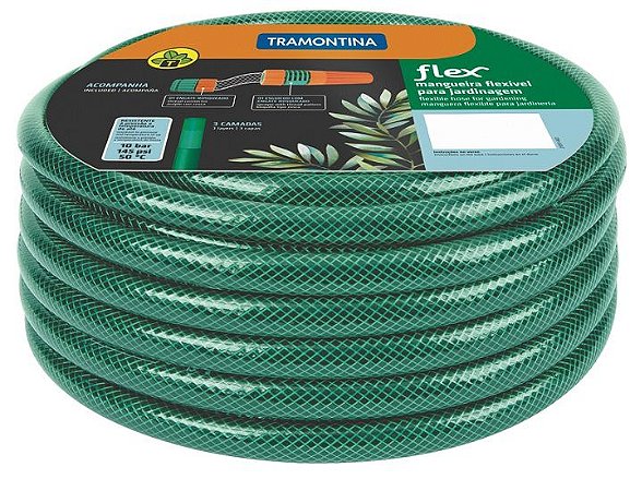 MANGUEIRA P/JARDIM FLEX 15M C/ENG.