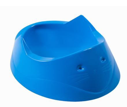 COMEDOURO P/GATOS FOCINHO 200ML AZP
