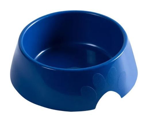 COMEDOURO PLASTICO 600ML AZP