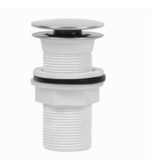 VALVULA CLICK C/CAPA INOX 1.1/4 BRANCO