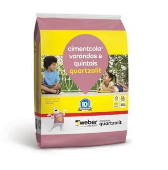 ARGAMASSA QUATZ.VARANDAS E QUINTAIS 20KG ACII