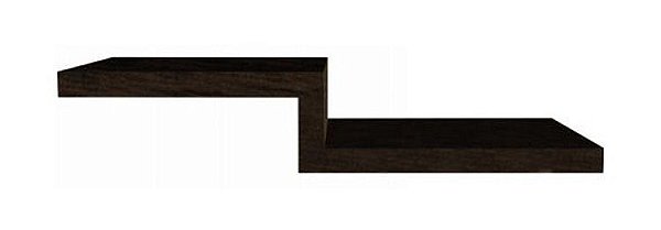 PRATELEIRA TENDENZA Z 4X25X100CM TABACO