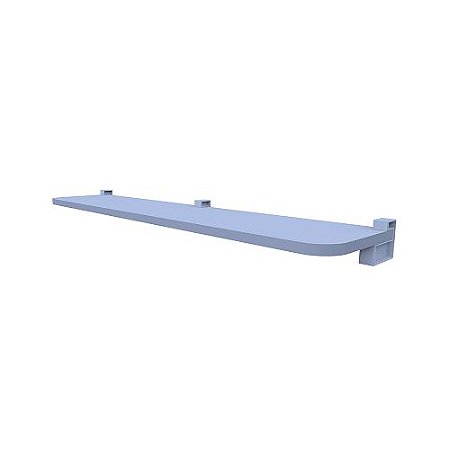 PRATELEIRA C/SUPORTE KIDS 1,5X25X80 AZUL SERENITY