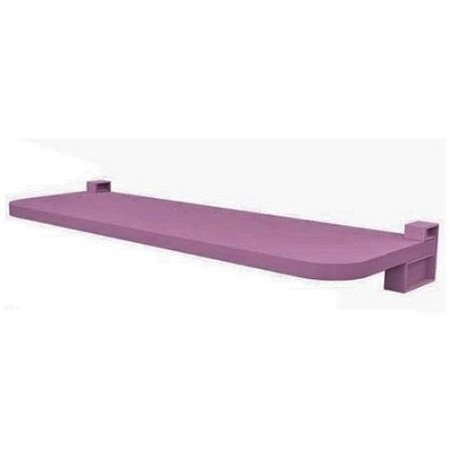 PRATELEIRA C/SUPORTE KIDS 25X100 LILAS