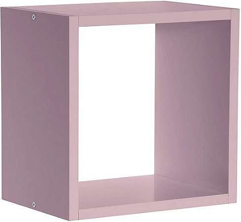 PRATELEIRA NICHO KIDS1,5X28X28X20 ROSA QUARTZ