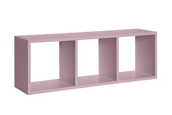 PRATELEIRA NICHO KIDS 1,5X80X28X20 ROSA QUARTZ