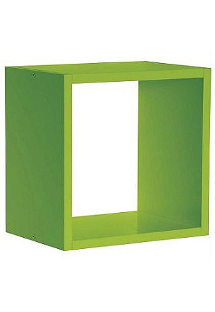 PRATELEIRA NICHO KIDS 28X28X20 VERDE LIMAO