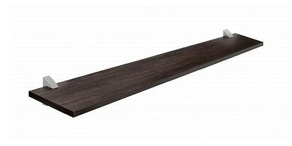 PRATELEIRA C/SUPORTE CONCEPT 1,5X20X100 TABACO