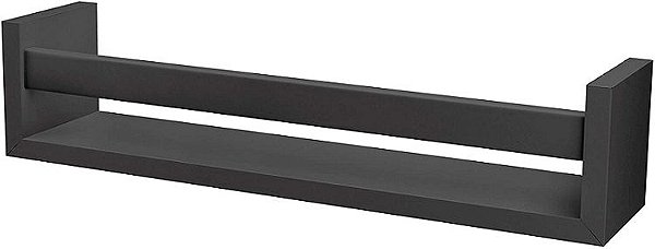 PRATELEIRA REVISTEIRO 10X10X45 PRETO
