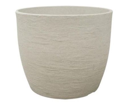 VASO EUROPA REDONDO 33CM CIMENTO JAPI