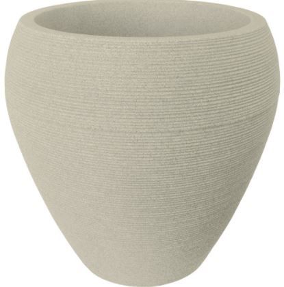 VASO LINEA ELIPSE 40CM CIMENTO JAPI