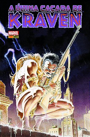 A ULTIMA CAÇADA DE KRAVEN - PANINI -CAPA DURA