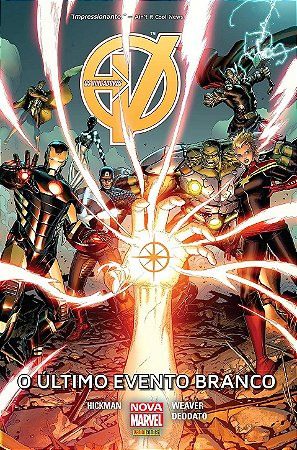VINGADORES - O ÚLTIMO EVENTO BRANCO - ED PANINI CAPA DURA