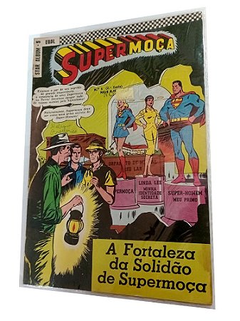 SUPERMOÇA nº 05 ( 2ª  SÉRIE - STAR ALBUM ) EBAL ano 1969