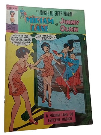 OS AMIGOS DO SUPER-HOMEN nº 14 ( Miriam Lane & Jimmy Olsern )  EBAL ano 1971